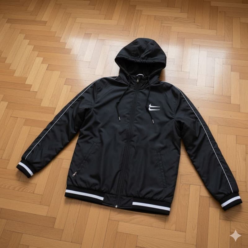 کاپشن دو نایک مشکی مردانه مدل Sina